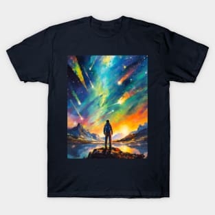 cosmic aurora T-Shirt